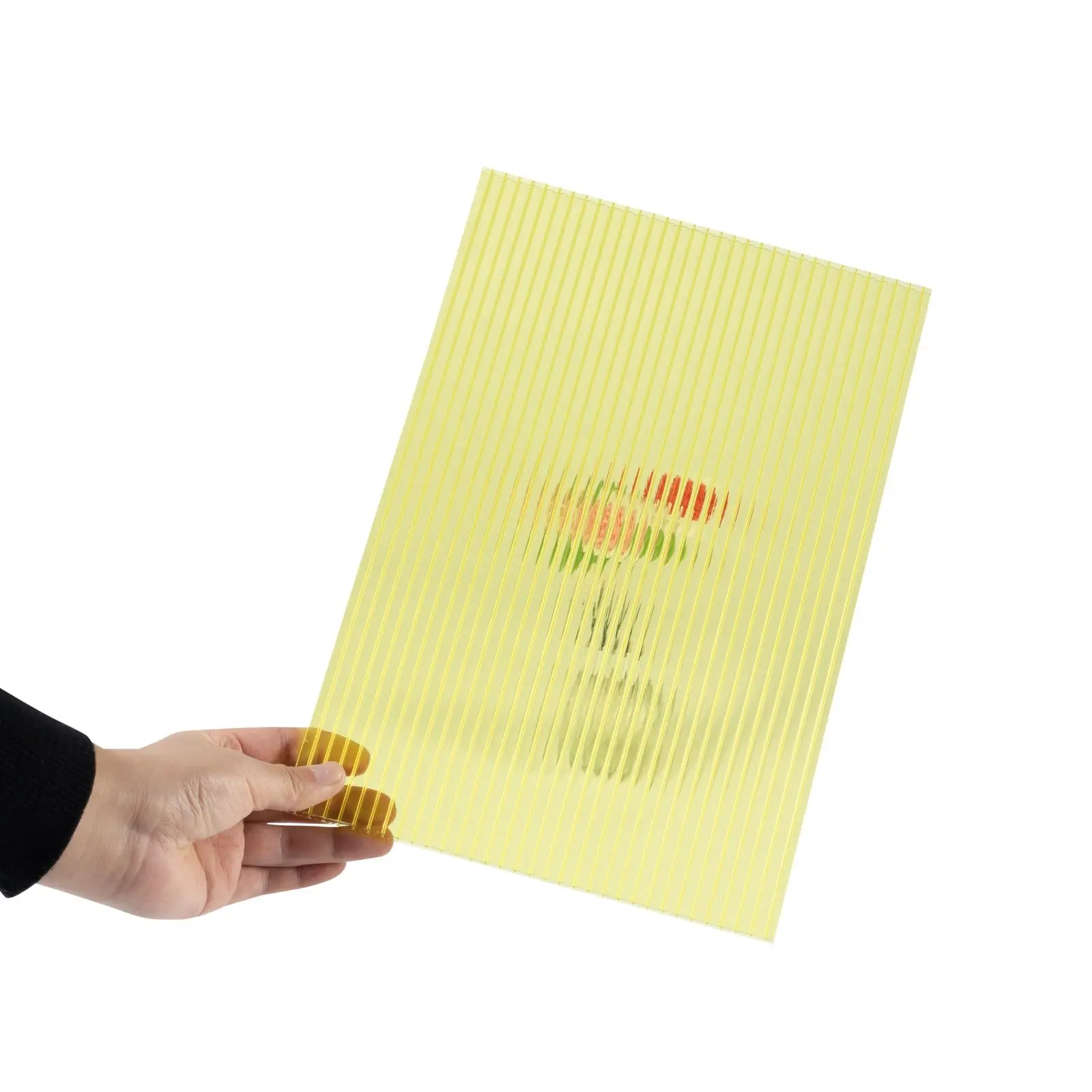 Hot sale UV Coating high impact resistance twin wall polycabronate hollow sheet made in China