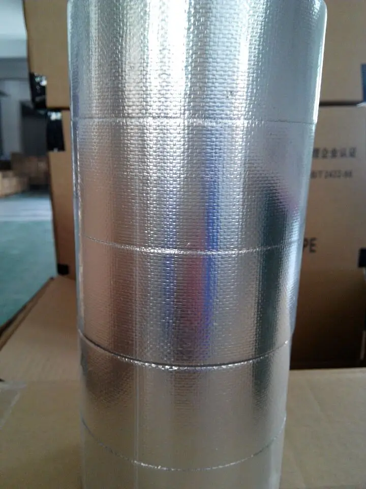 Aluminum Foil Tape High -Sticky Thermal Unlined Paper Aluminum Foil Waterproof Tape Wire Harness Bundling Accessory