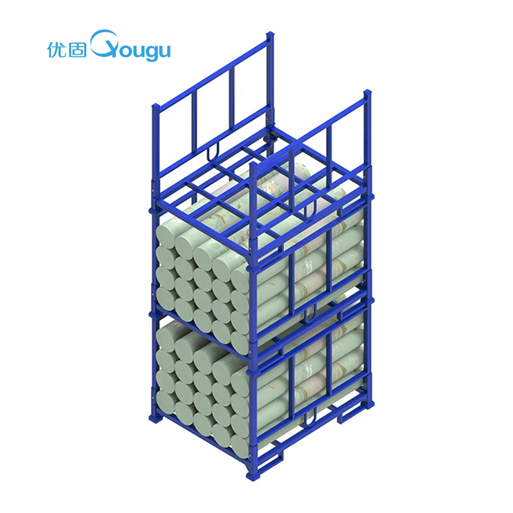 Manufacture Heavy Duty  Steel Cage metal pallet
