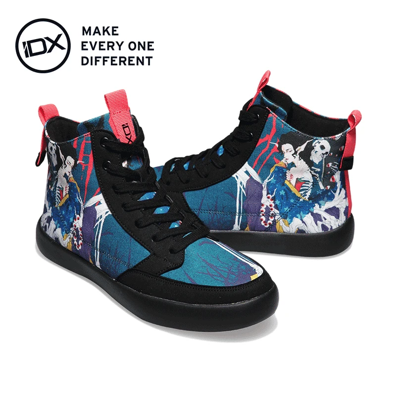 
IDX 2020 canvas shoes Graffiti Casual Men Customized Brand casual shoes 