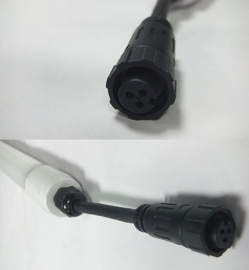 
2020 hot term Dimmable T8 led tube IP67 Chicken light 2ft 3ft 4ft with male and female plug SMD2835 5 years warranty 