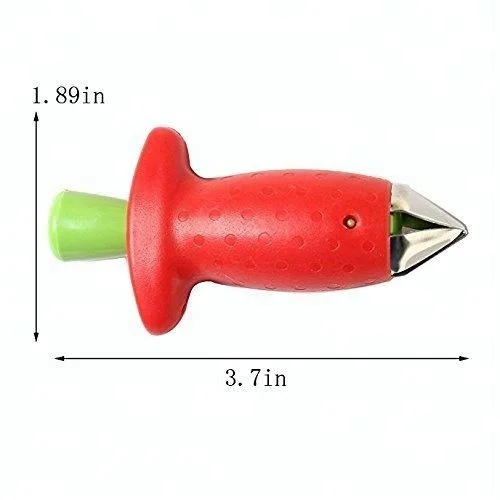 Оптовая продажа клубники Huller из нержавеющей стали кухонные Фруктовые гаджеты Инструменты