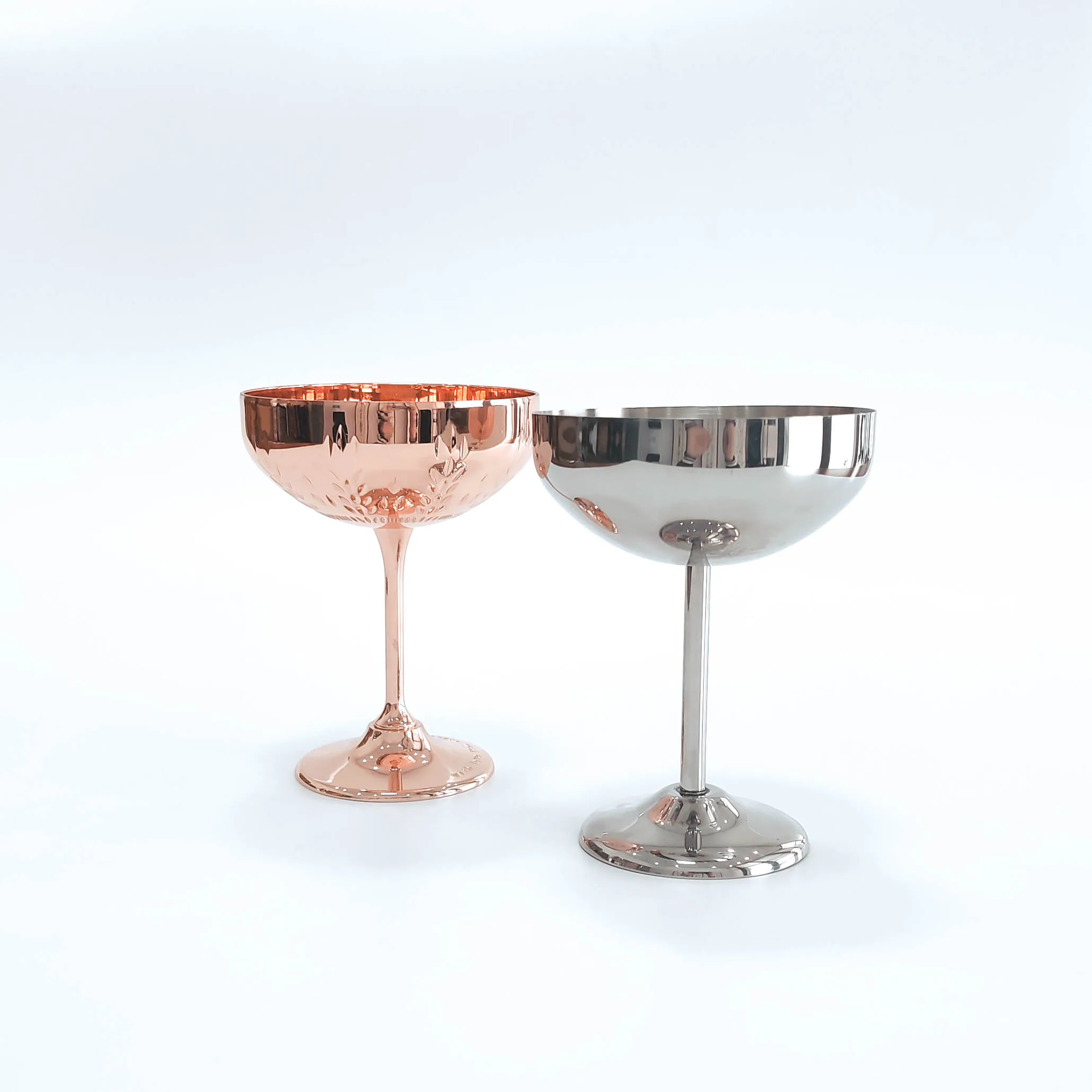 Coupe Cocktail Glass Goblet Wine Glass Martini Glass Classic Elegant Stainless Steel