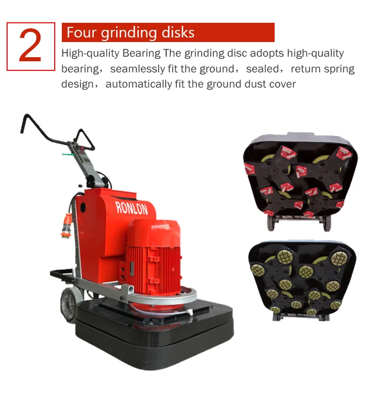 R590 grinding polishing machines used electric concrete floor grinding machine