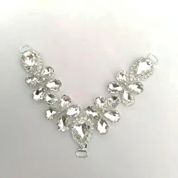 Wholesale Crystal Shoe Decoration Rhinestone Shoe Ornament Rhinestone Bag Buckle LSSD889