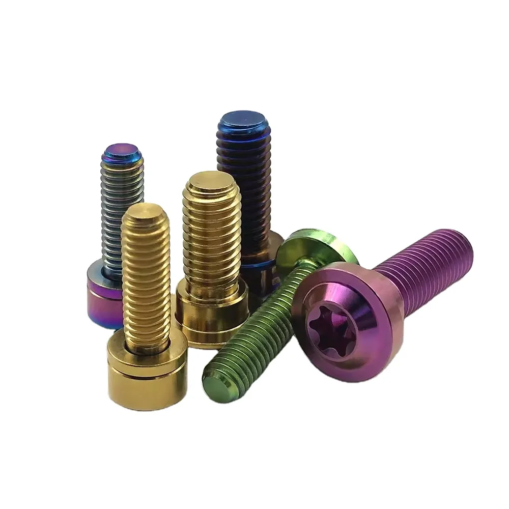 Hot Selling Stainless Steel M10X20 Head Bolt With 1Mm Pitch Surron Light Bee Frame Bolts Purple Bolt Sale for South America