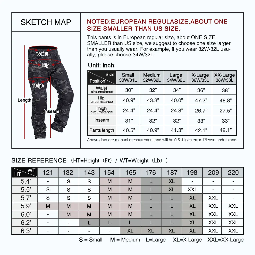 IDOGEAR Men Hunting Outdoor Trousers Camouflage Tactical Pants with Hidden Knee Pads Wholesale Tactical Pants Bdu Pants