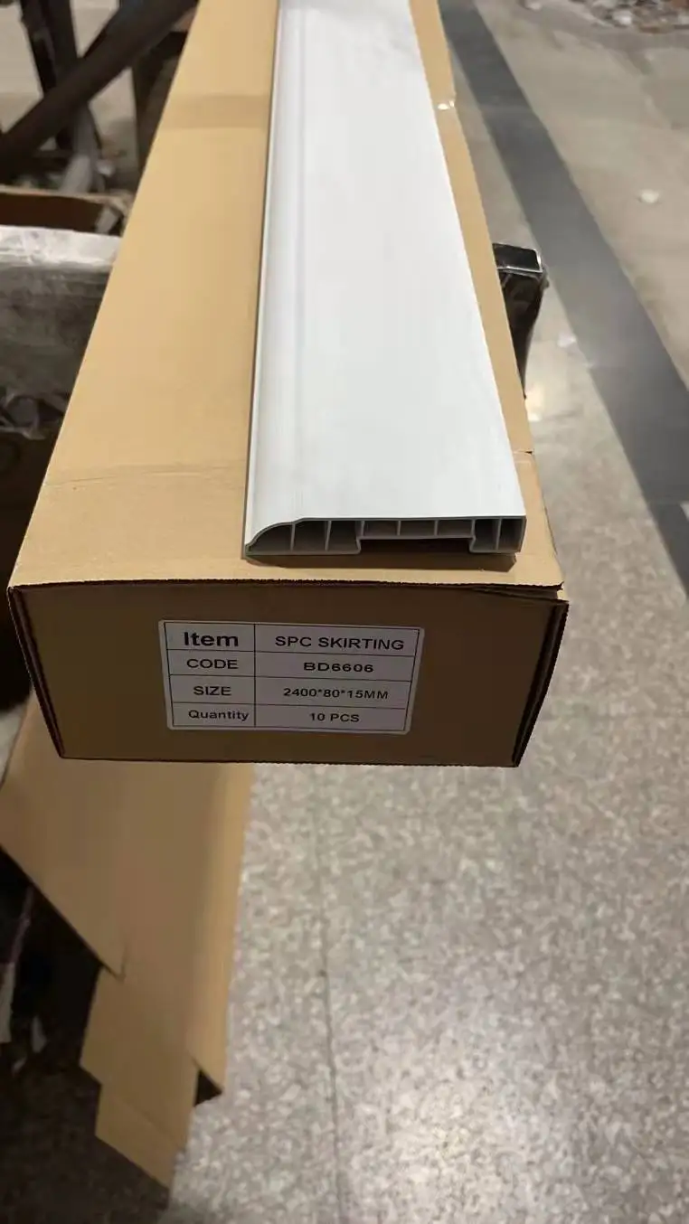 SPC Skirting Flooring accessories for flooring decoration