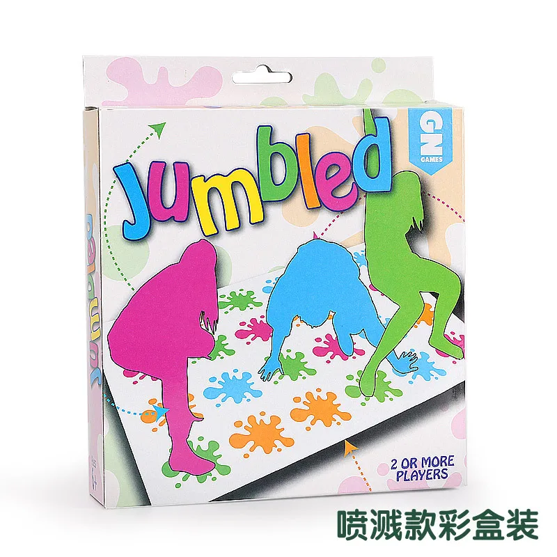 A1097 Simple Atmosphere Game Twister Board Party Games Funny Interactive Friends Other Educational Toys Plastic 3 Sets 160*110cm