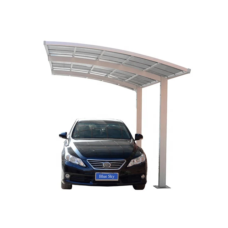 Aluminium Sunshading Carport for Park High Grade Easy DIY Elegant Aluminium/Solid PC Home Car port