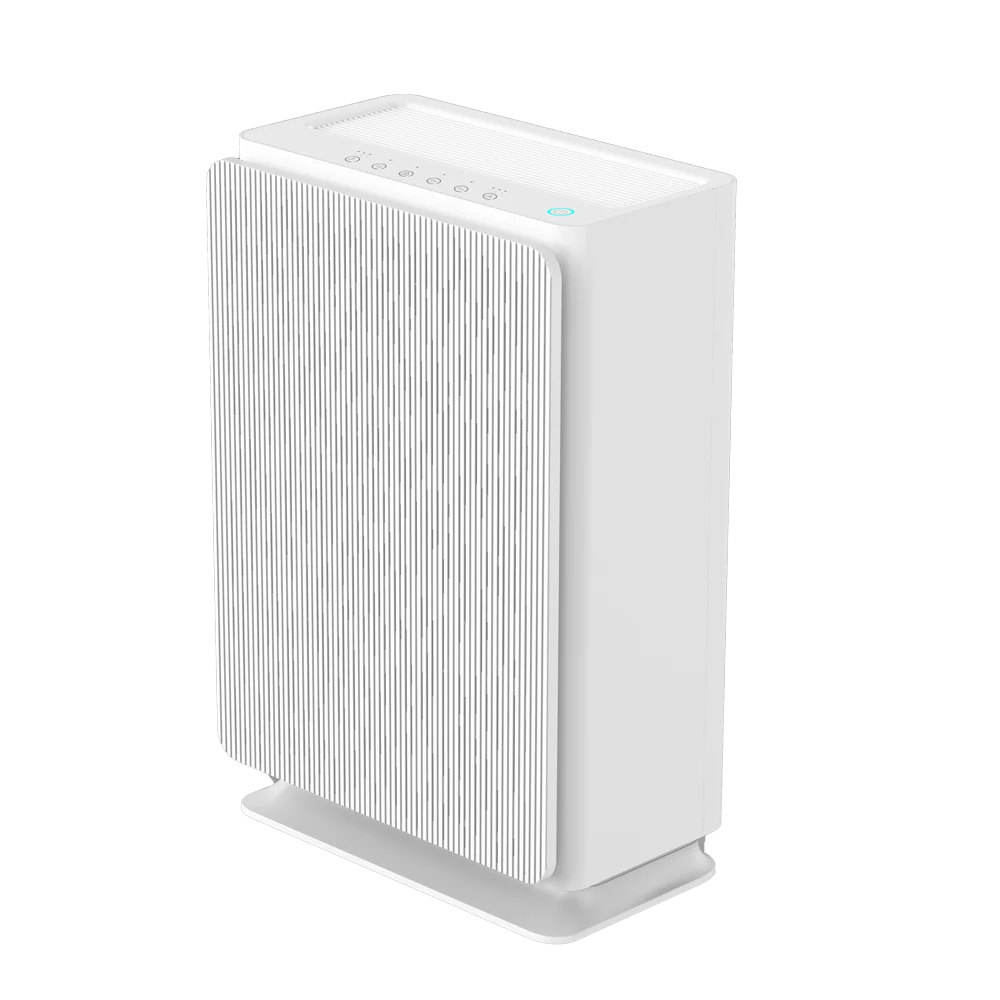 5 Stages Smoke Pollen Removing HEPA Filter Hotel Home Air Ionizer Purifier