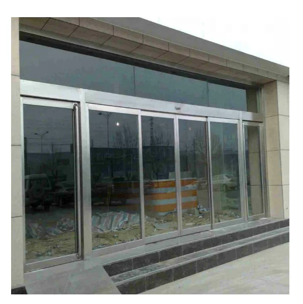 Входные раздвижные стеклянные ворота Guangzhou входные