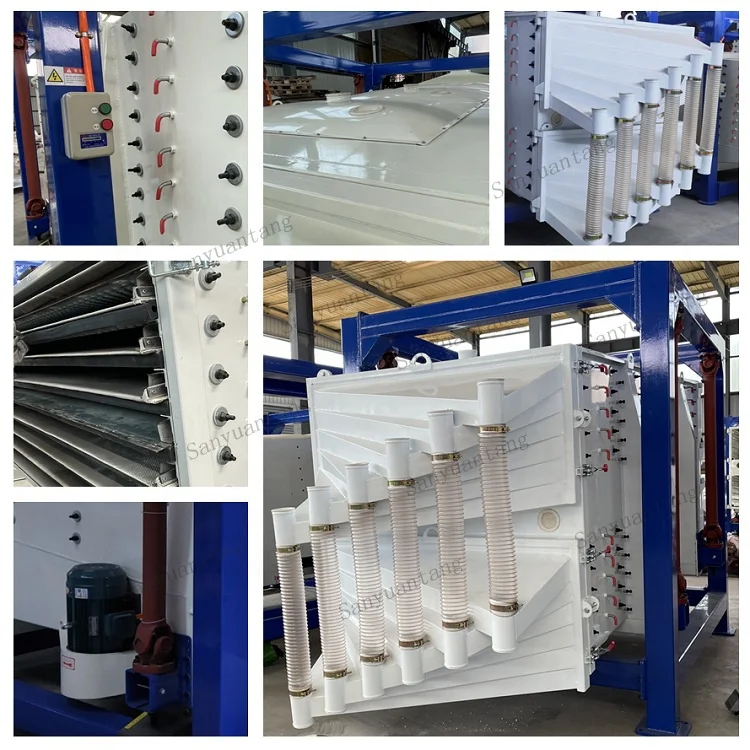 Sand Sifting Gyratory Screen Vibrating Linear Vibrating Sieve Classifier Sand vibrating sieve machine For Garnet Sand Silica