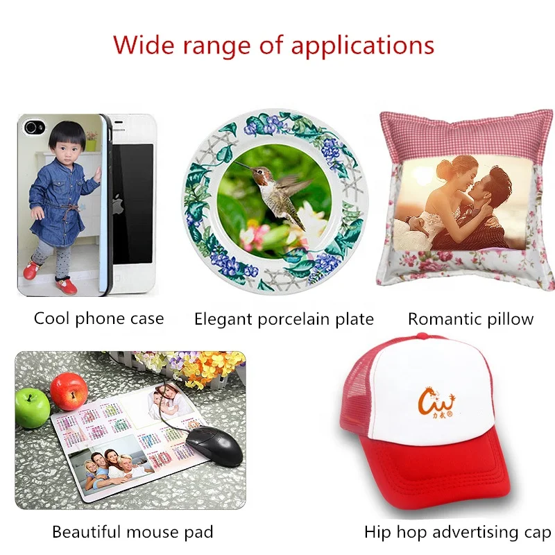 A4 Sublimation Transfer Paper For Porcelain Plate Baking Cup Non-Cotton T-Shirt ,Thermal Transfer Paper Digital Printing Paper