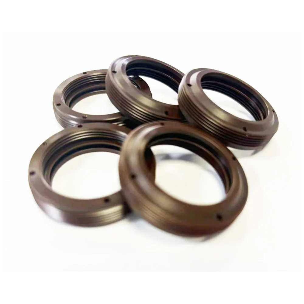OEM High Quality Vespel PPS PEEK PTFE  Plastic CNC Machining CNC Turning Plastic Ring