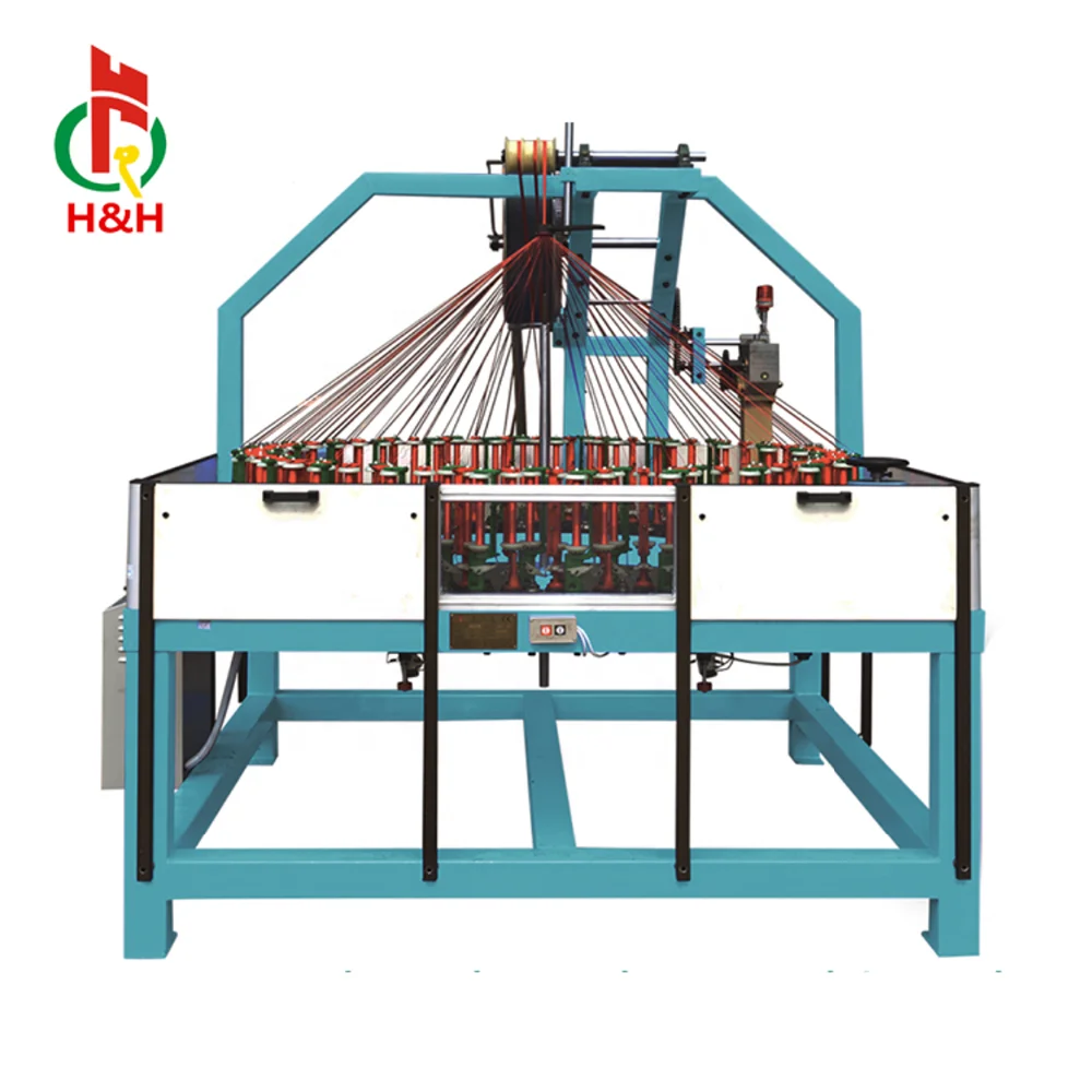 Henghui High Speed 120 Spindle Fiberglass Sleeve Horse Braiding Machine