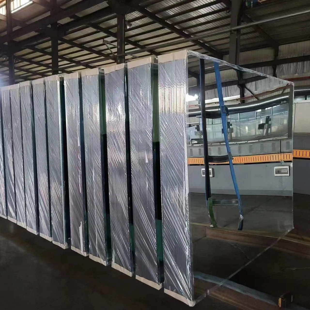 Cheap large silver mirror glass sheet wall mirror 3mm 4mm5mm mirror glass