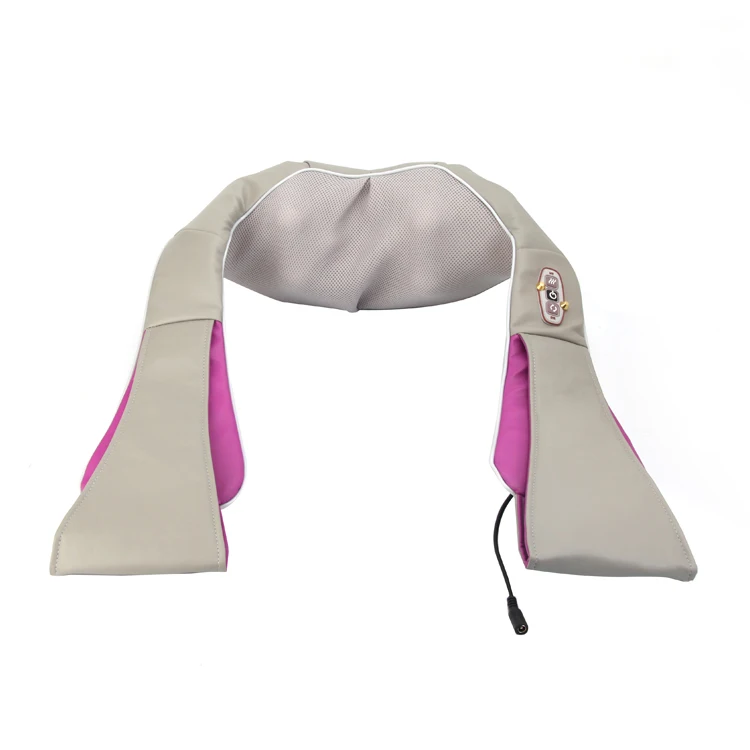 LUYAO Linen Cover Kneading Neck Shoulder Massager Back Massage Belt Massage Shawl