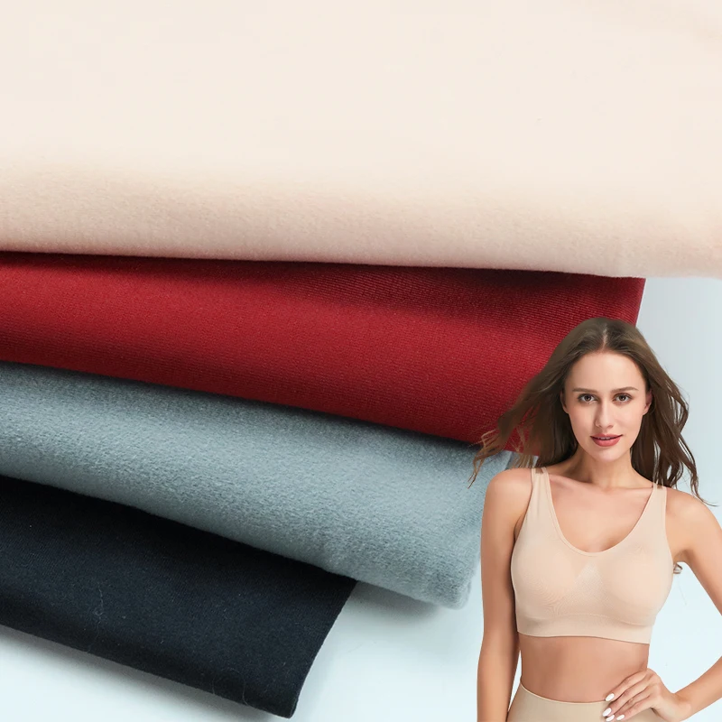 Advanced Warp knit  Nylon 84% Spandex 16% fabric circular double elastic swimwear fabric