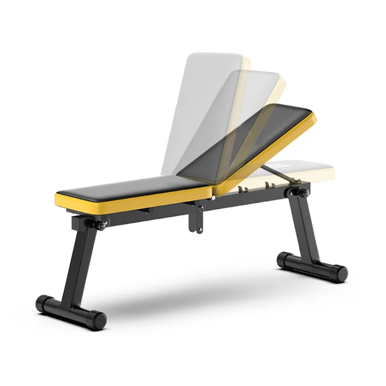 Adjustable folding multifunction dumbbell exercise weight flat bench (62341358798)
