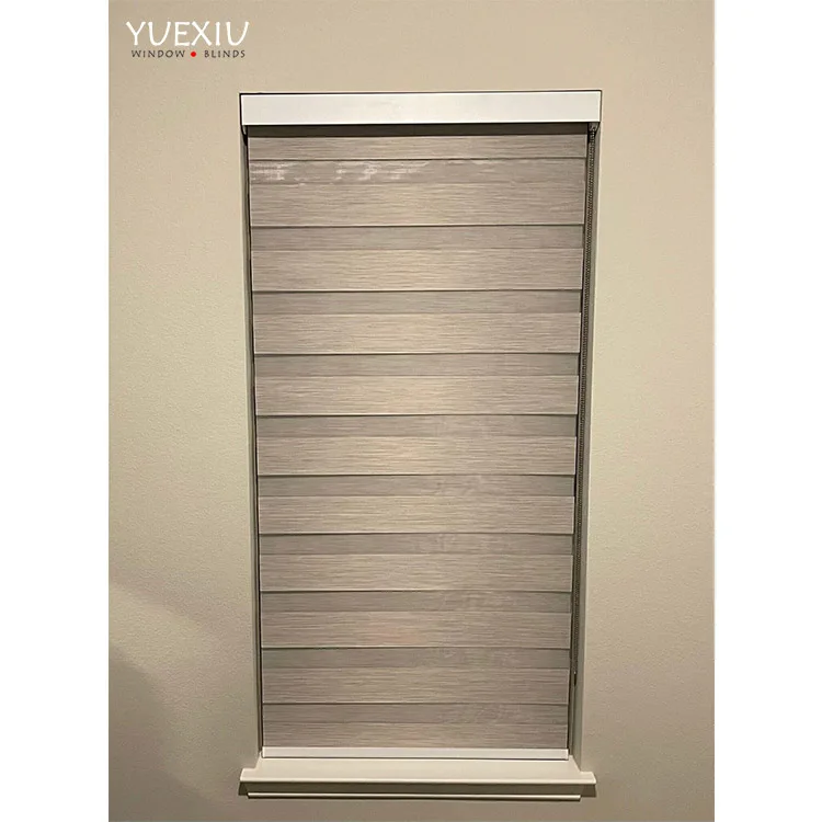 New Design Indoor Decoration Vertical Window Blind Shade High Quality Blackout Zebra Roller Blinds Fabric Manufacturer