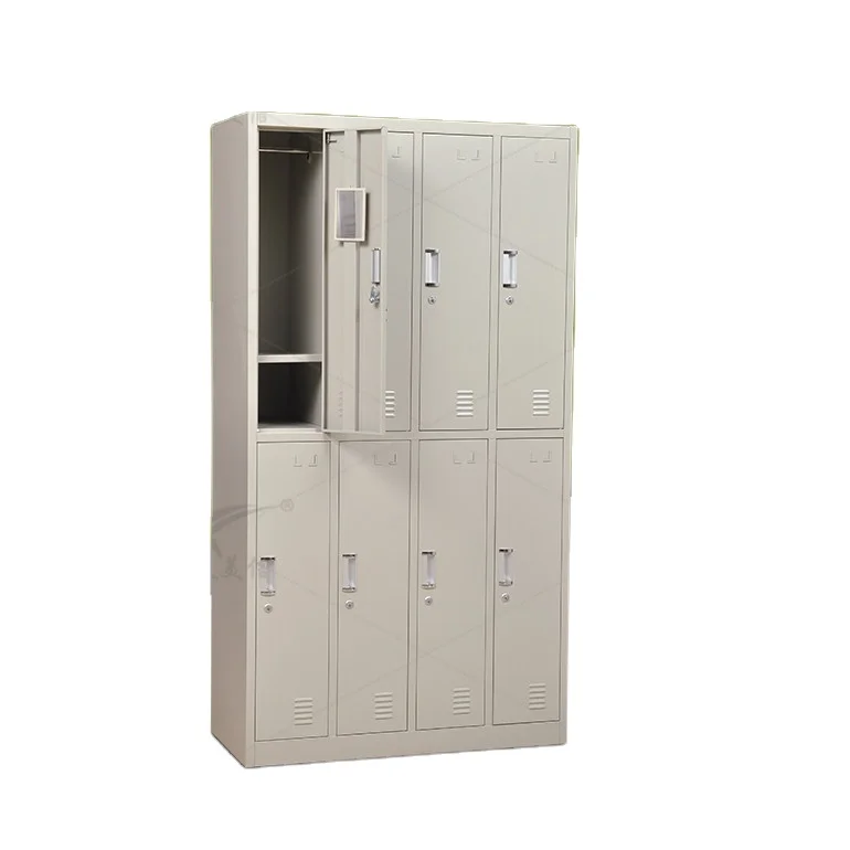 Factory direct sale 8- Door cheap Locker Steel Locker Cabinet / Storage Locker/wardrobe closet