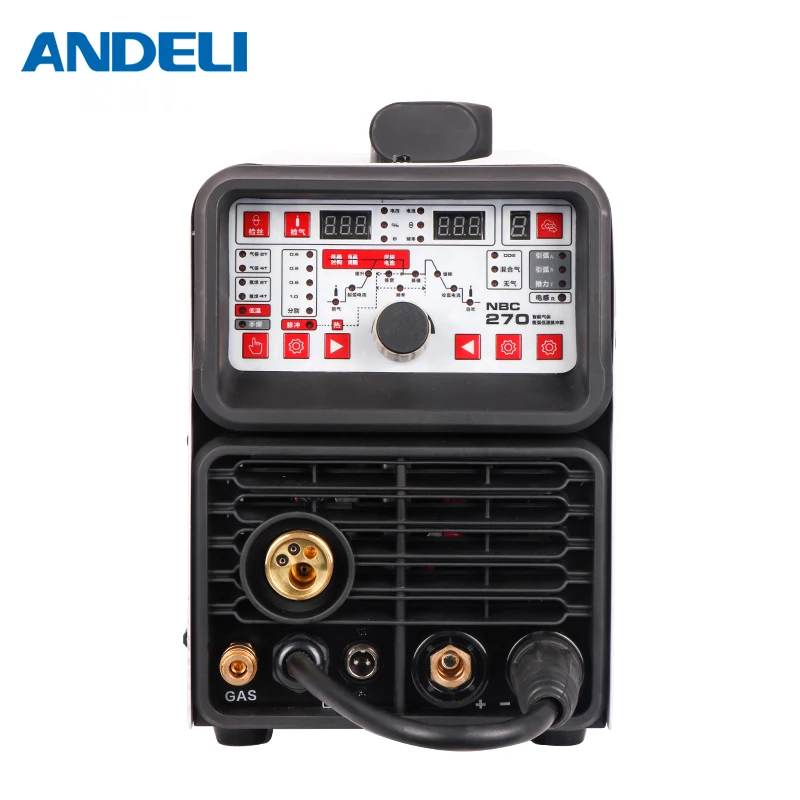  Многофункциональный сварочный аппарат ANDELI MIG/TIG pulse/MMA/Cold нержавеющая сталь 4 в 1 Интеллектуальный