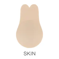 Customize Sexy  Rabbit Ear Seamless Matte Breast Lift Silicon Covers Pasties Reusable Adhesive Silicone Nipple Cover