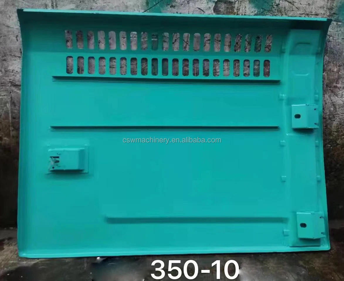 Excavator Panel Doors for Kobelco Excavator SK350-10 Side Panel Door Radiator  air Filter  Pump Door