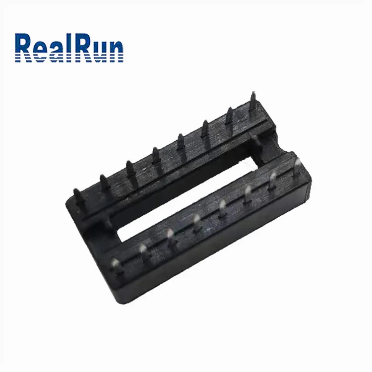 8/14/16/18/20/24/28/32 Pin DIP 2.54mm Row Spacing Square Round Female Pin IC Socket Connector