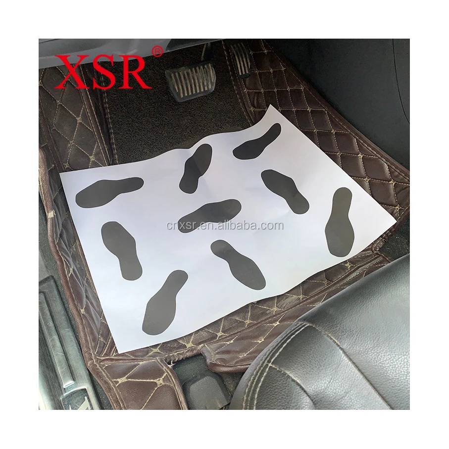 High quality Paper car floor foot mat waterproof