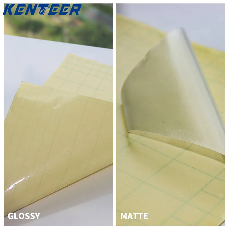 Hot sale PVC Cold Lamination Film Roll Glossy Transparent for Graphic Protection adhesive lamination film