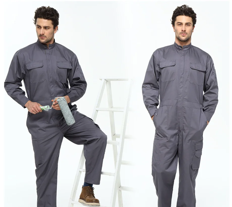 Breathable Workwear Set Staff Mechanic Engineering Repairman Custom Acceptable Work Cloths Uniforms