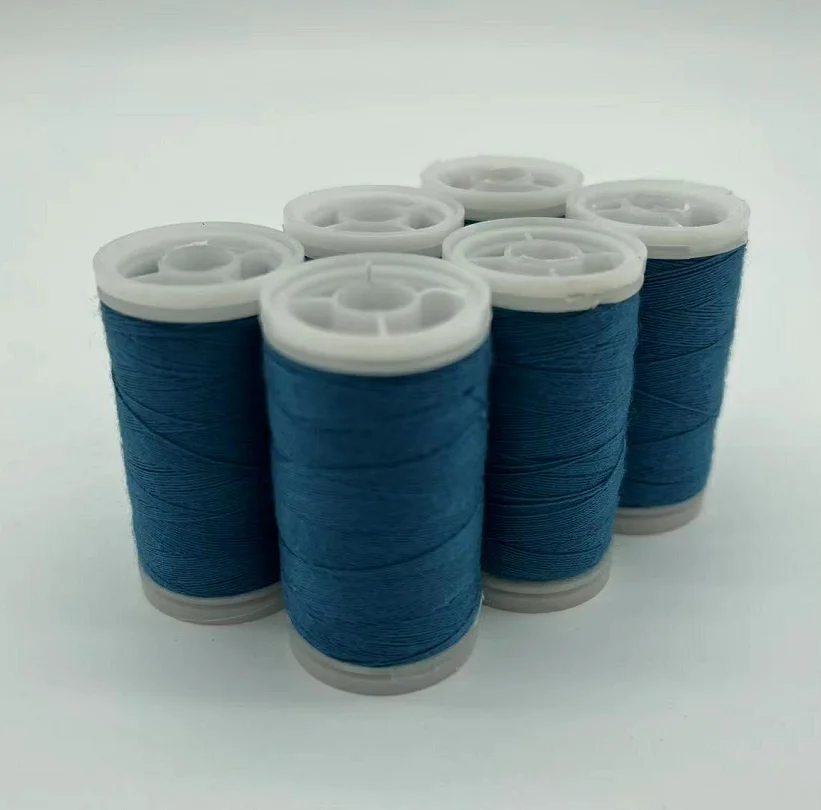 High Quality Colorful Polyester Sewing Thread 40/3 100% Polyester Mini Sewing Kit for Textile