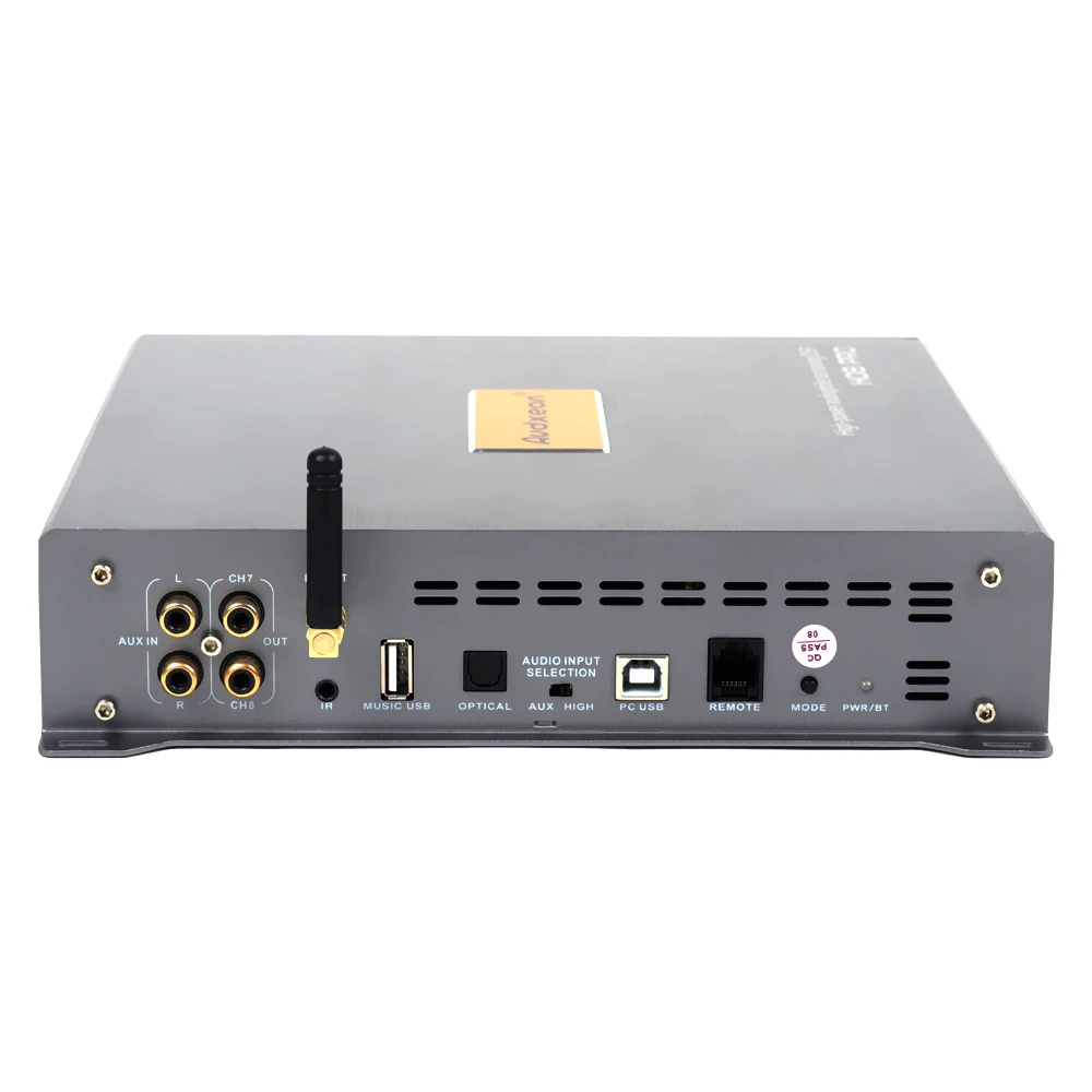 Energy Saving Dsp Car Subwoofer Digital Amplifier 8-Channel