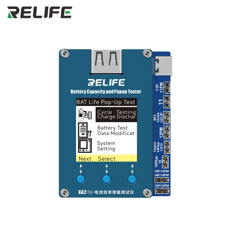 RELIFE XA2 Pro всплывающий тестер эффективности батареи