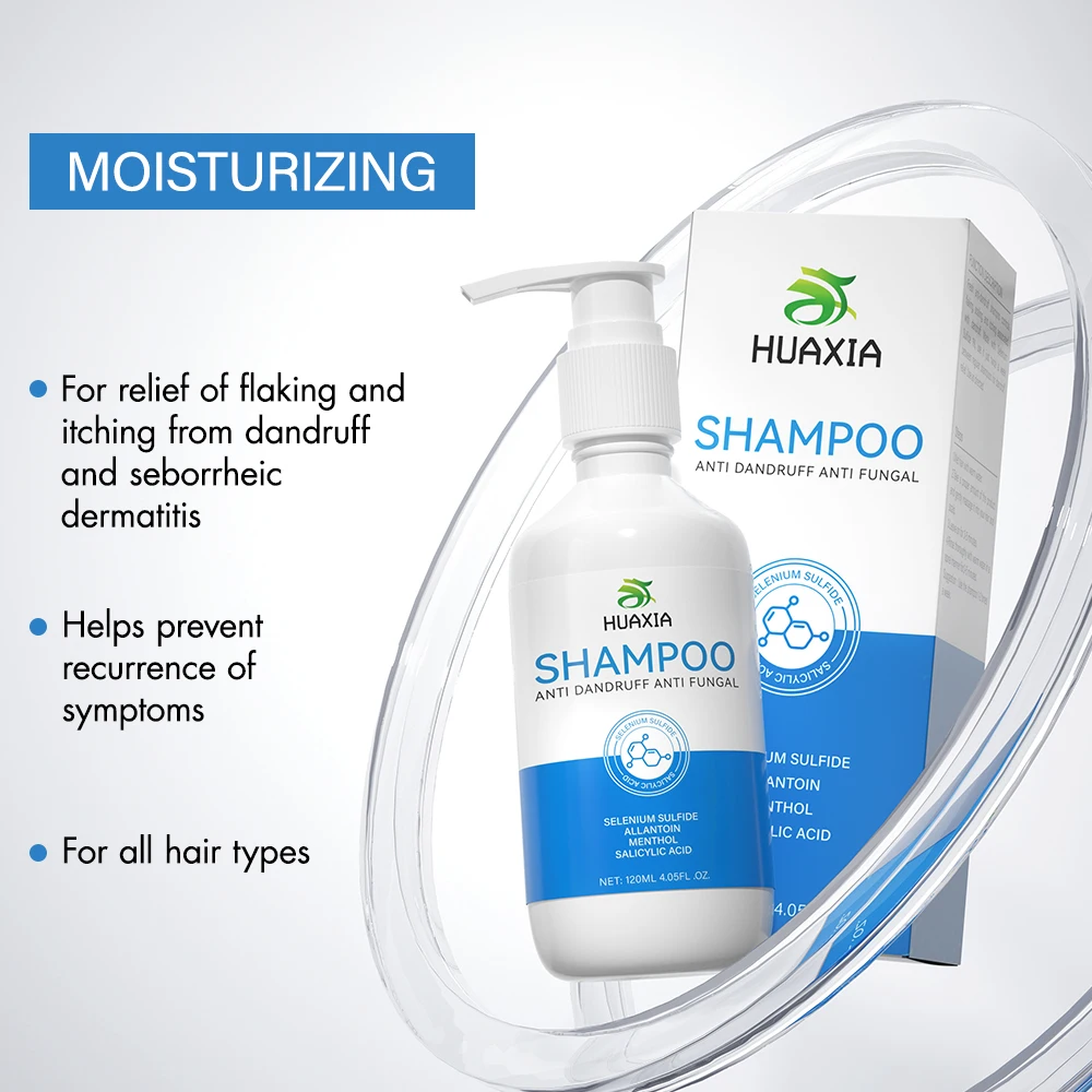 Customised Selenium Disulfide 1% Anti-Dandruff Shampoo And Conditioner Relieves Itching Salicylic Acid Anti Fungal Shampoo