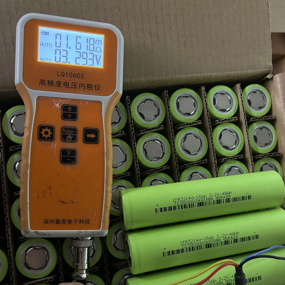 LFP 33140 Lifepo4 Cylindrical Brand New Battery 3.2v 15ah 15.5ah JSK 32135 High 3c Rate Rechargeable Lithium Ion Battery 3.2v