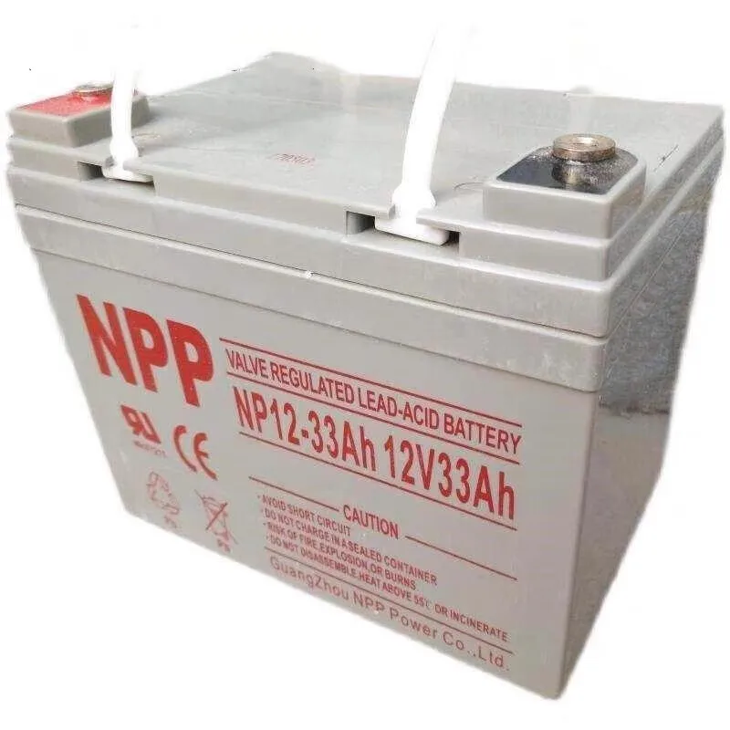 Отличная производительность NPP NP12-33 12v33ah свинцово-кислотный необслуживаемый аккумулятор EPS DC экран аварийный источник питания