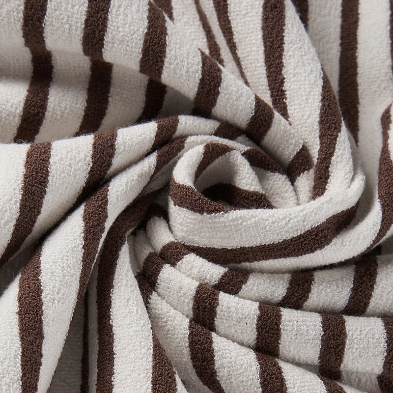 Boran Textile 280G Knit Jacquard Terry Fabric 32S Polyester Cotton CVC Blend Knit Fabric For Sweatshirts and T-Shirts