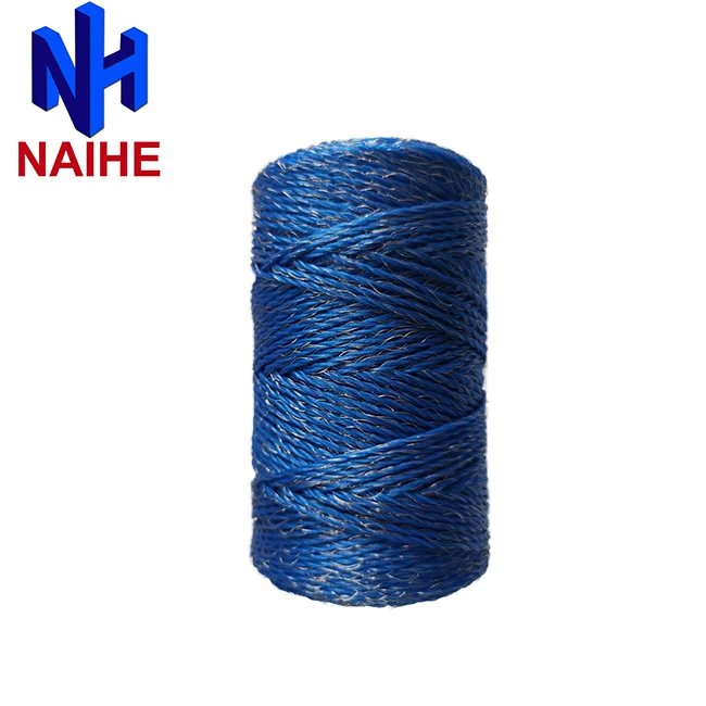 Portable Electric Fence Line 200m Livestock Breeding Fence Farm Wire Stainless Steel Conductive Rope