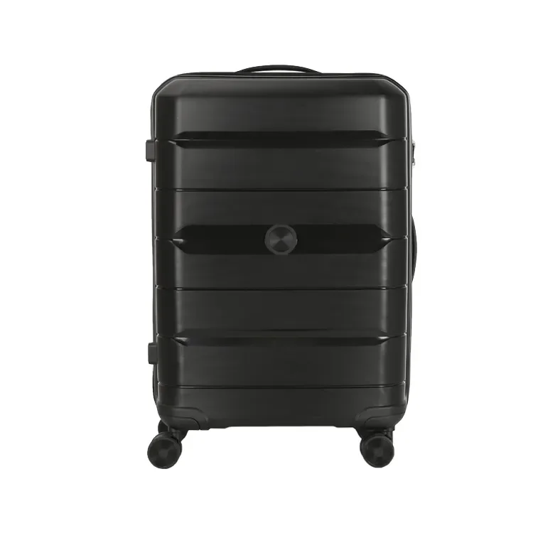 Unisex MARKSMAN Large Capacity Travel Case Pressure Resistant Anti-Wear Luggage Trolley Suitcase Set with Spinner Wheel TSA Lock