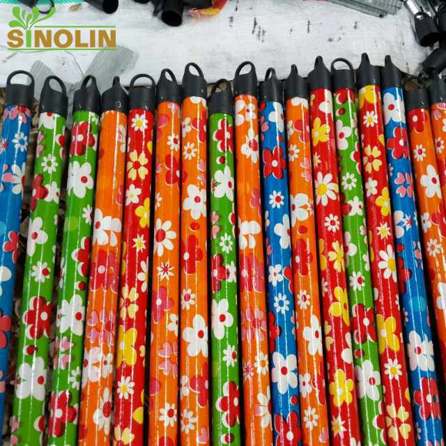 Machine Making Plastic PVC Coated Wooden Broom with Handle Stick and Floor Pole for 360 Rotatable Adjustable Magic Cleaning Mop