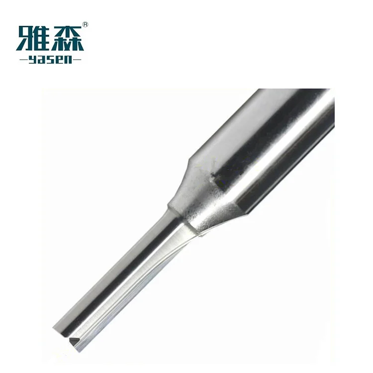 YASEN accessories high quality tungsten carbide TCT 2/3 flutes straight end mill