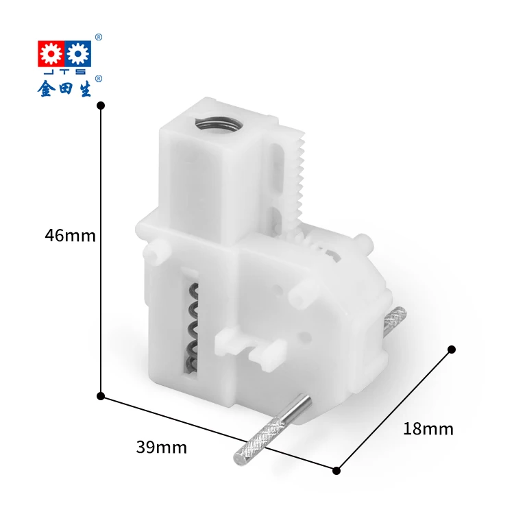 Factory Direct Selling Toy Accessories Friction Gear Box for Toys Otomation toy gearbox