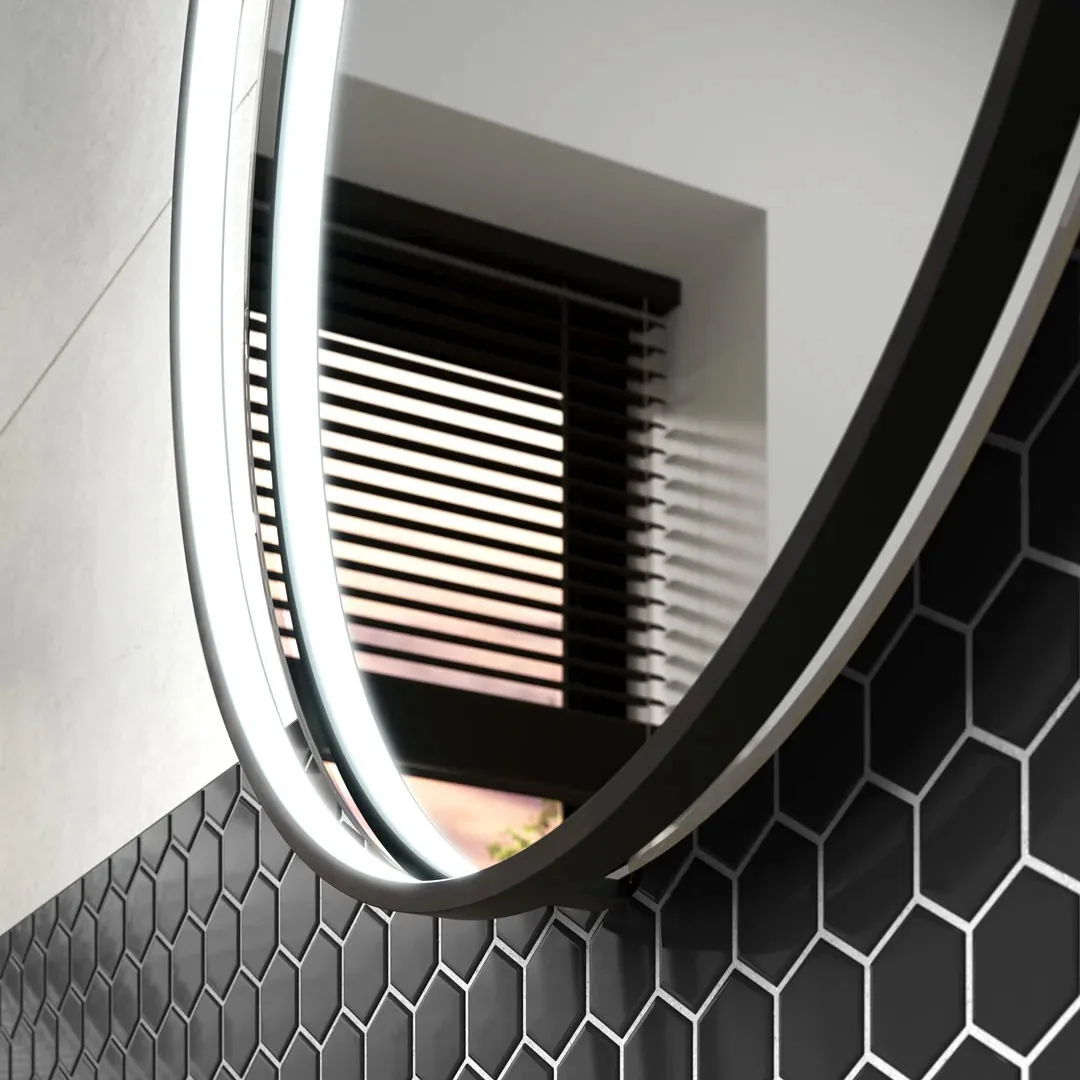 IP67 waterproof inductive proximity sensor wave sensors for round smart mirrors bathroom