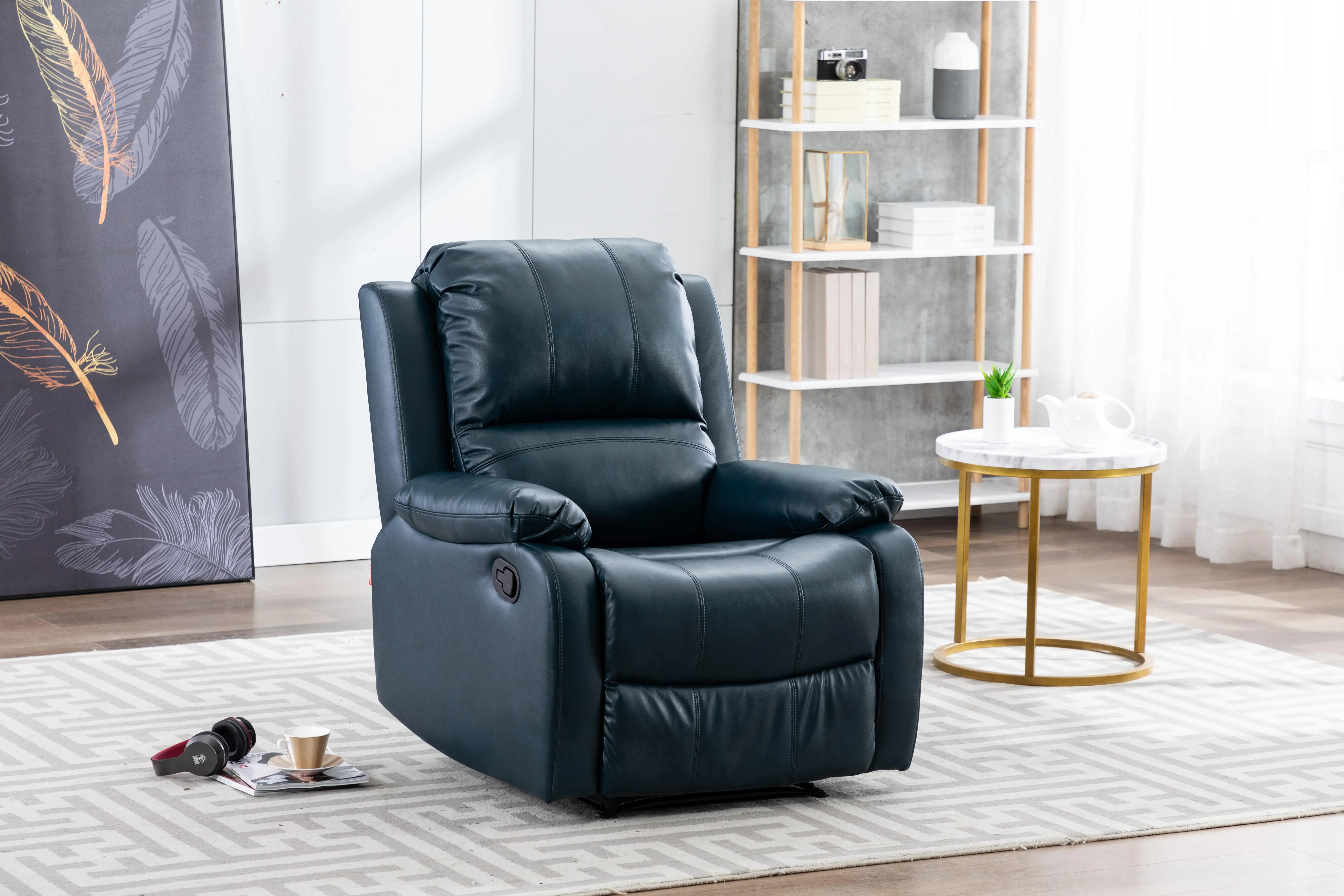 Factory best seller recliner swivel chair soft single recliner chair sofa rocking chair living room for home leisure