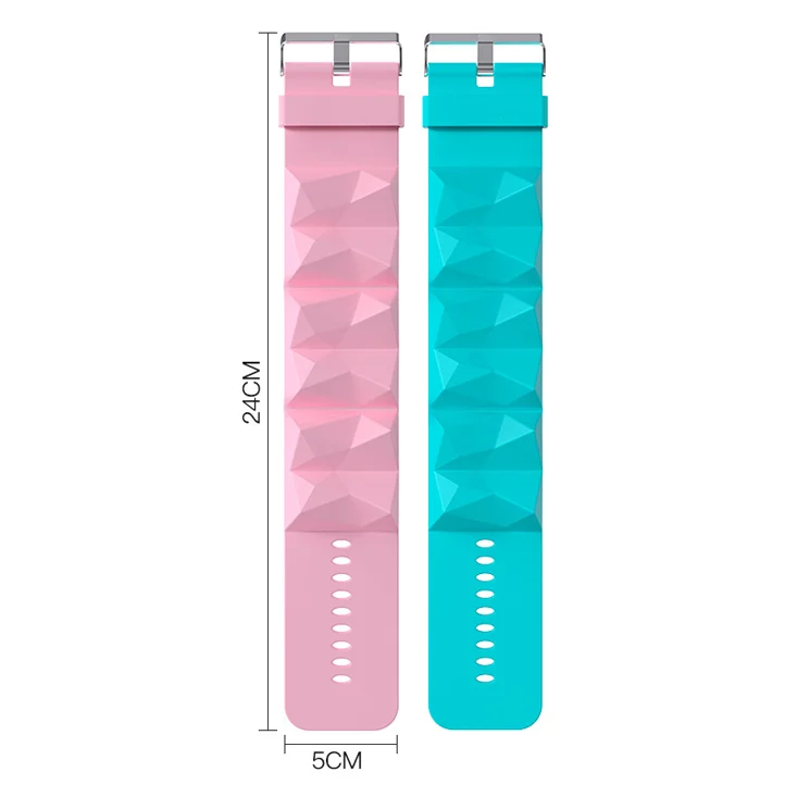 FANDING 500g/Pair Durable Silicone Steel Weight Ankle Wrist Bracelet Fitness Custom Logo