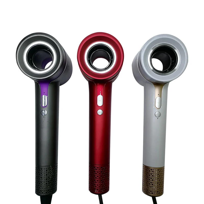 LDY New Professional High-speed Hair Dryer Blow Dryer Electric Metal Ionic CN;GUA with Guiding Lights Negative Ion Portable Home