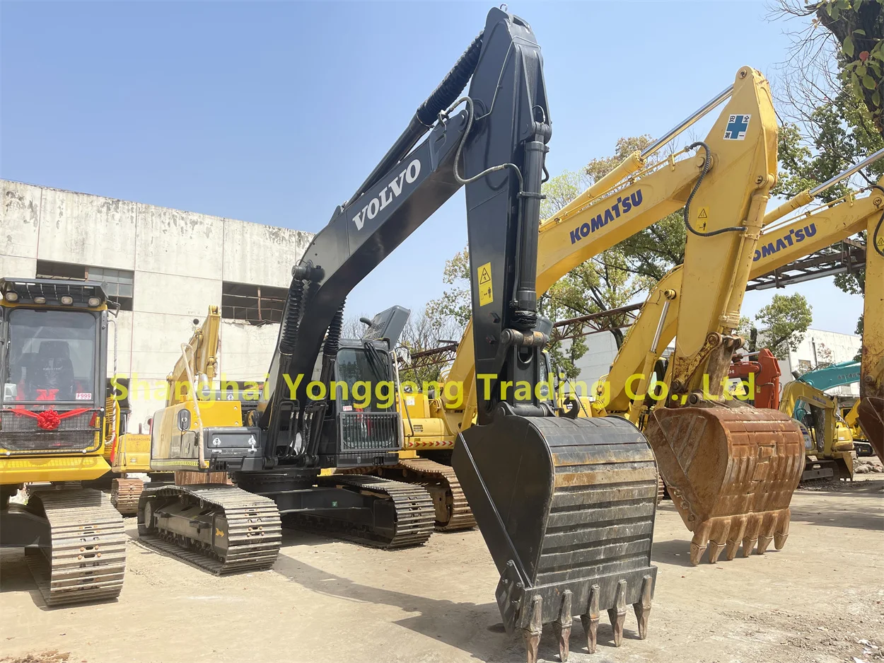 Used Original Crawler Excavator 220 Tons  Volvo 210 Crawler Excavators